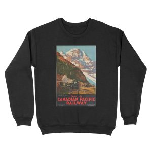 Canadian Pacific Railway - Vintage Travel Unisex Crewneck Sweatshirt