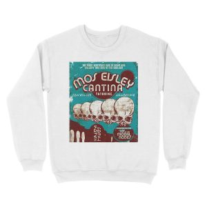 Alternative view of Cantina Sign Unisex Crewneck Sweatshirt