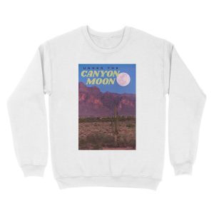 Alternative view of canyon moon Unisex Crewneck Sweatshirt