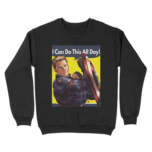 Cap Can Do It! Unisex Crewneck Sweatshirt