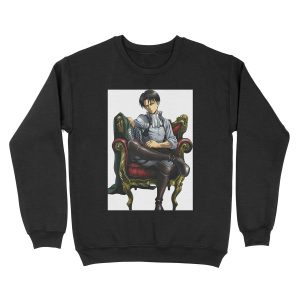 Captain Levi Unisex Crewneck Sweatshirt