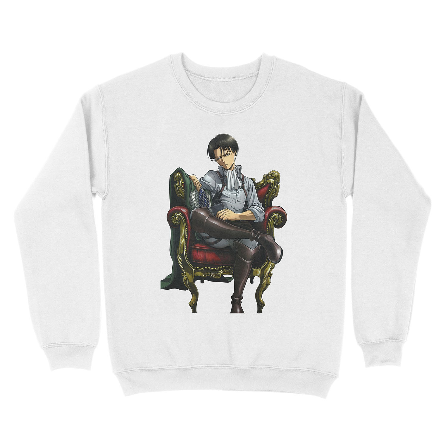 Captain Levi Unisex Crewneck Sweatshirt - Image 2