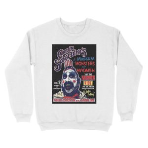 Alternative view of Captain Spaulding's Museum of Monsters and Madmen Unisex Crewneck Sweatshirt