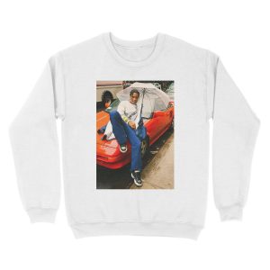 Alternative view of Car Asap Smile Unisex Crewneck Sweatshirt
