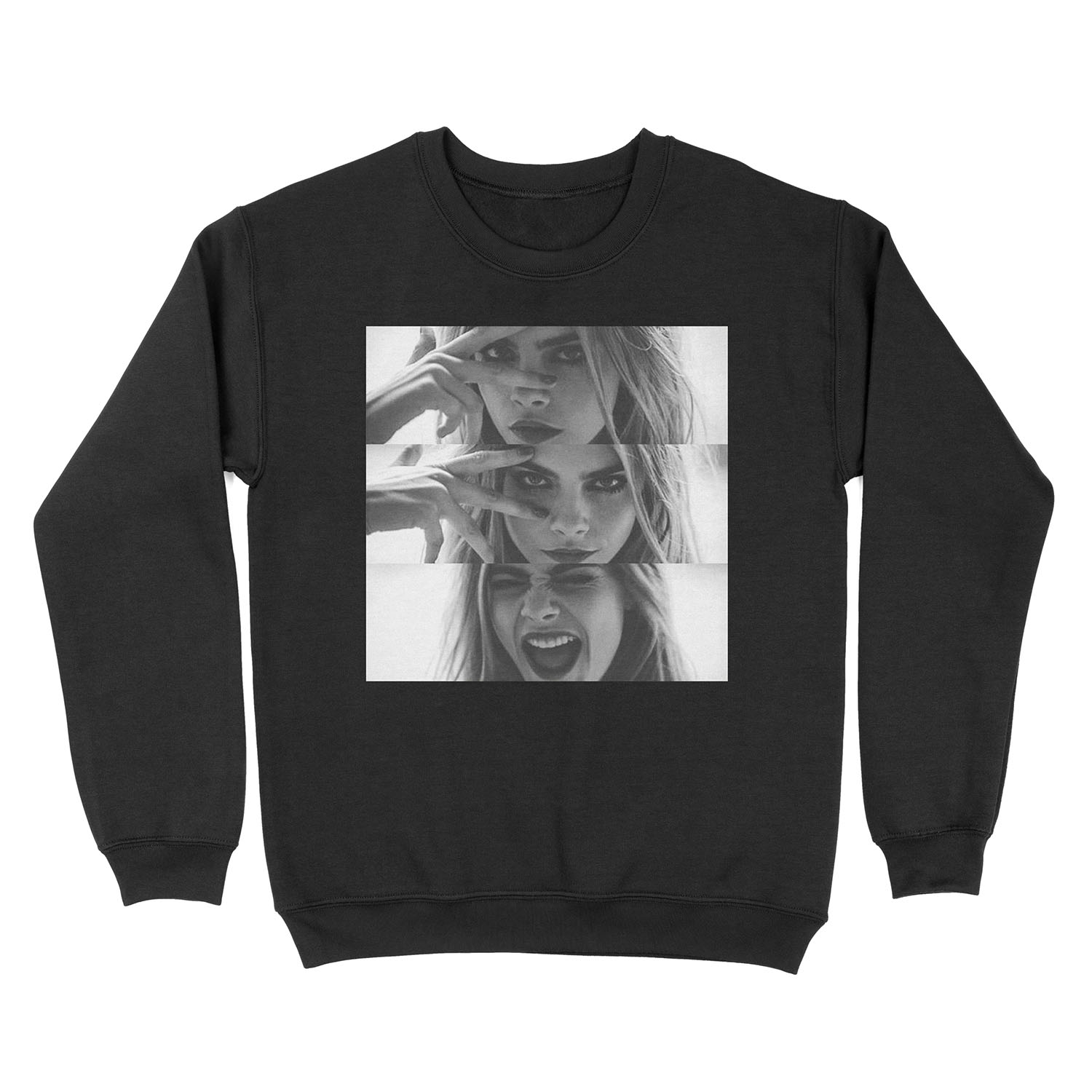 Cara Delevingne Unisex Crewneck Sweatshirt
