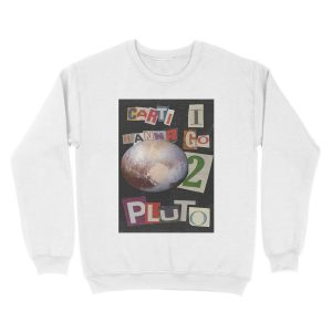 Alternative view of carti i wanna go to pluto! Unisex Crewneck Sweatshirt
