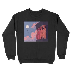 Caryatids at Dusk Unisex Crewneck Sweatshirt