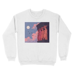 Alternative view of Caryatids at Dusk Unisex Crewneck Sweatshirt