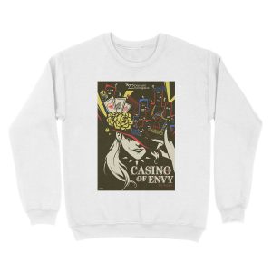 Alternative view of Casino of Envy Unisex Crewneck Sweatshirt