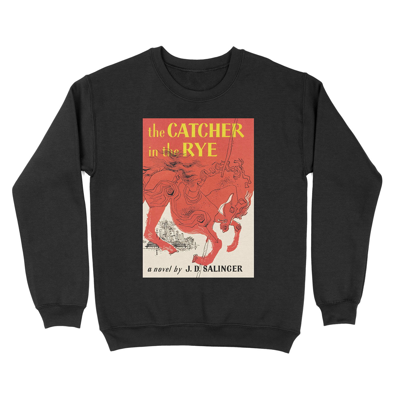 Catcher In The Rye Book Cover Unisex Crewneck Sweatshirt