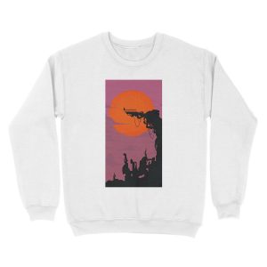 Alternative view of Catra Fright Zone Silhouette Unisex Crewneck Sweatshirt