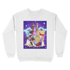 Alternative view of Catradora poster Unisex Crewneck Sweatshirt