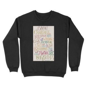 Challenge and Interrogate Unisex Crewneck Sweatshirt