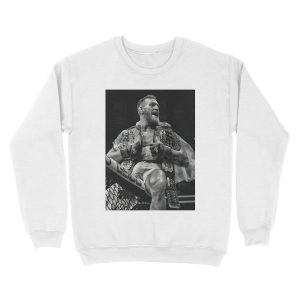 Alternative view of CHAMP CHAMP / B&W VERSION Unisex Crewneck Sweatshirt