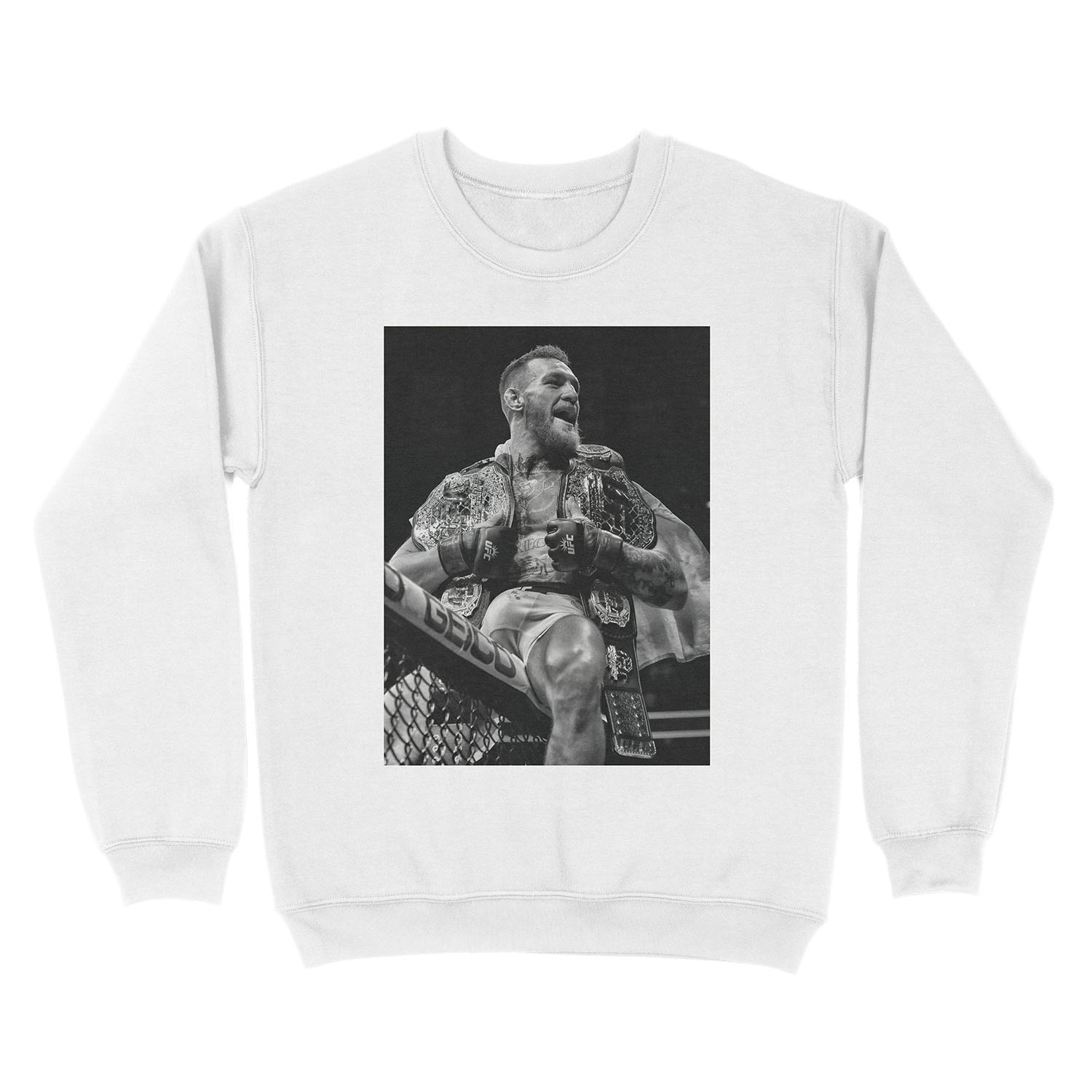 CHAMP CHAMP / B&W VERSION Unisex Crewneck Sweatshirt - Image 2