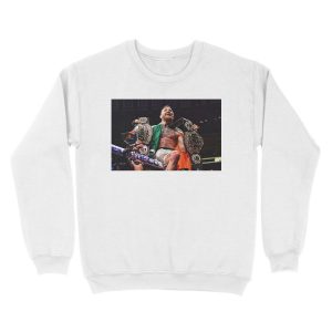 Alternative view of CHAMP CHAMP / COLORED VERSION - Different prospective Unisex Crewneck Sweatshirt