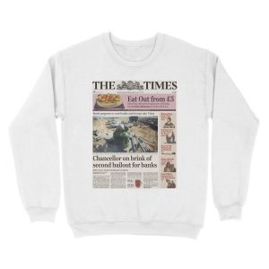 Alternative view of Chancellor on Brink - HD Reproduction Unisex Crewneck Sweatshirt