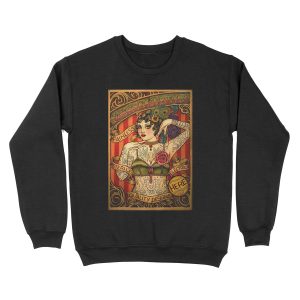 CHAPEL TATTOO; Vintage Body Advertising Art Unisex Crewneck Sweatshirt