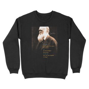 Charles Darwin Quote 3 Unisex Crewneck Sweatshirt