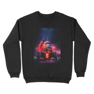 Charles Leclerc Formula 1 poster Unisex Crewneck Sweatshirt