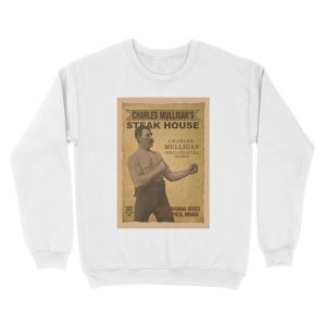 Alternative view of Charles Mulligan's Steak House Unisex Crewneck Sweatshirt