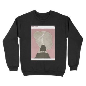Charlotte Brontë "Jane Eyre", Unisex Crewneck Sweatshirt
