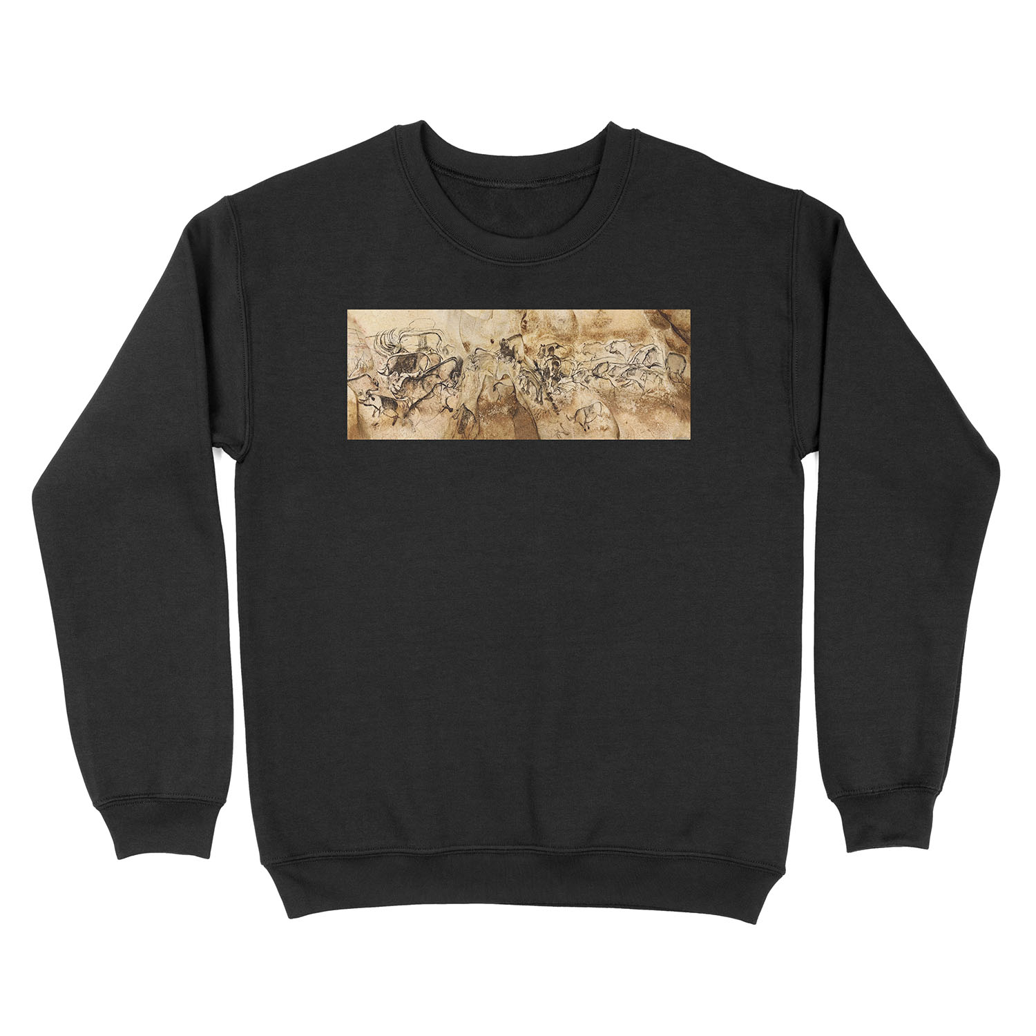 Chauvet Lions and Rhinos Unisex Crewneck Sweatshirt