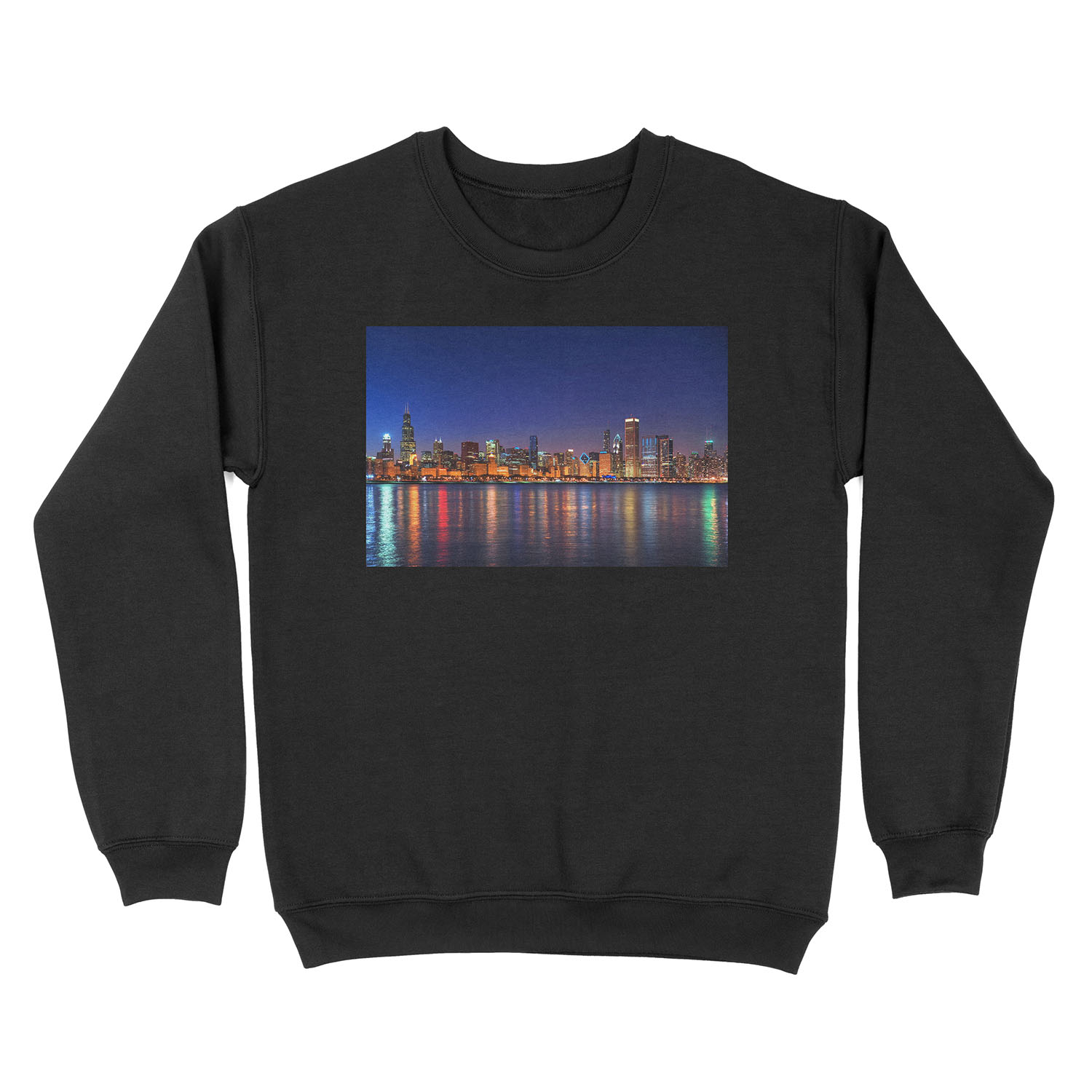Chicago skyline Unisex Crewneck Sweatshirt