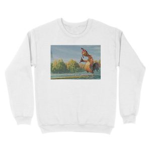Alternative view of Chicken Joe (Yellow Products) Unisex Crewneck Sweatshirt