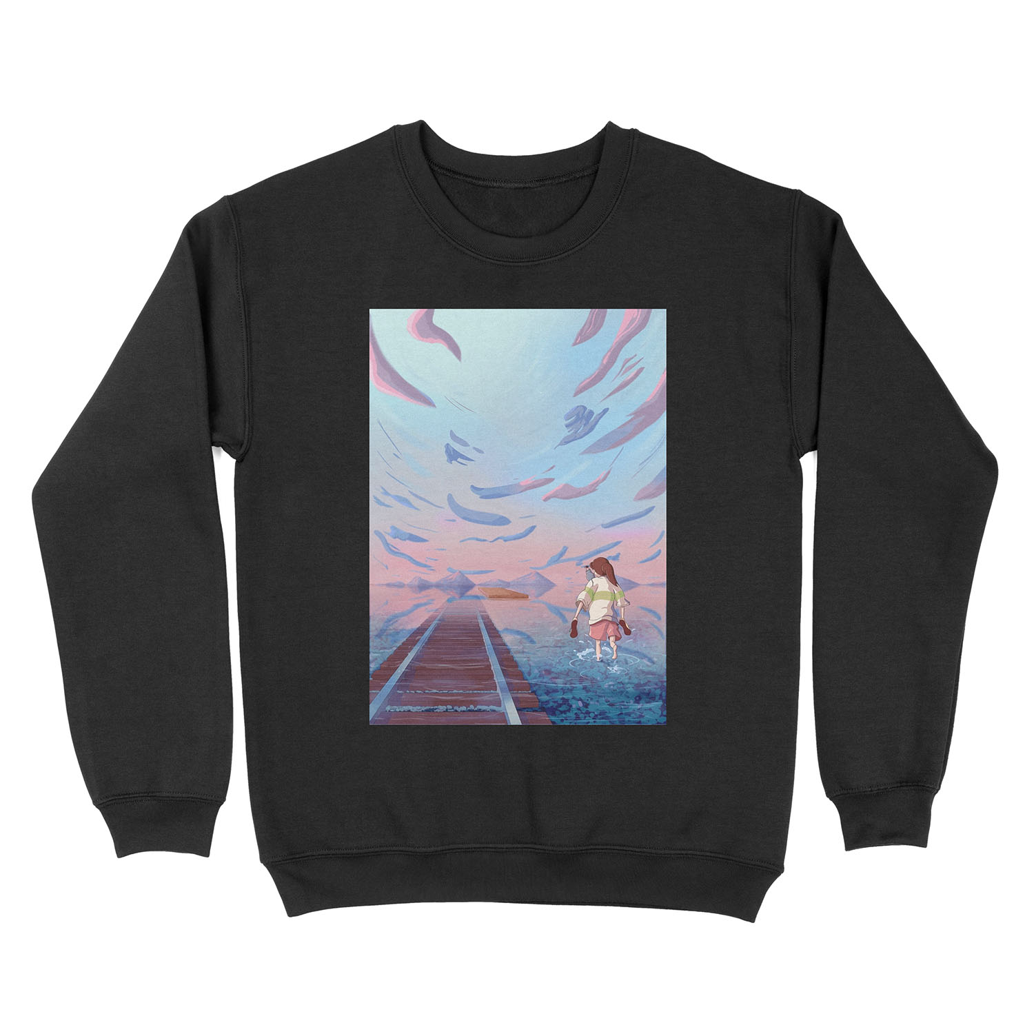 Chihiro Fan Art Unisex Crewneck Sweatshirt