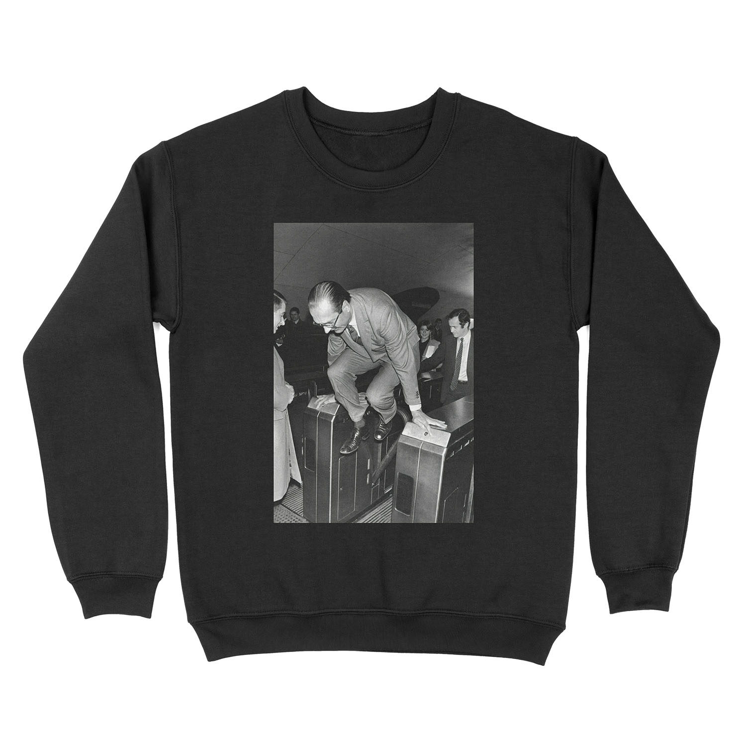 Chirac and the Metro! Unisex Crewneck Sweatshirt