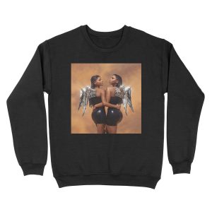 Chloe x Halle 2 rujackks ungodly hour Unisex Crewneck Sweatshirt
