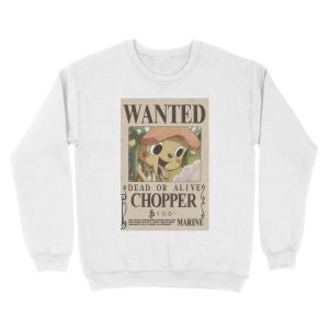 Alternative view of Chopper first wanted poster Unisex Crewneck Sweatshirt