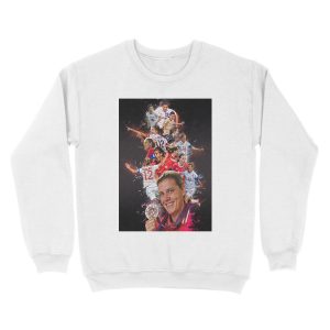 Alternative view of Christine Sinclair From University of Portland to Portland Thorns + CANWNT Unisex Crewneck Sweatshirt