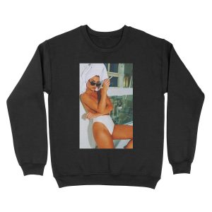 CIGARETTE BREAK Unisex Crewneck Sweatshirt