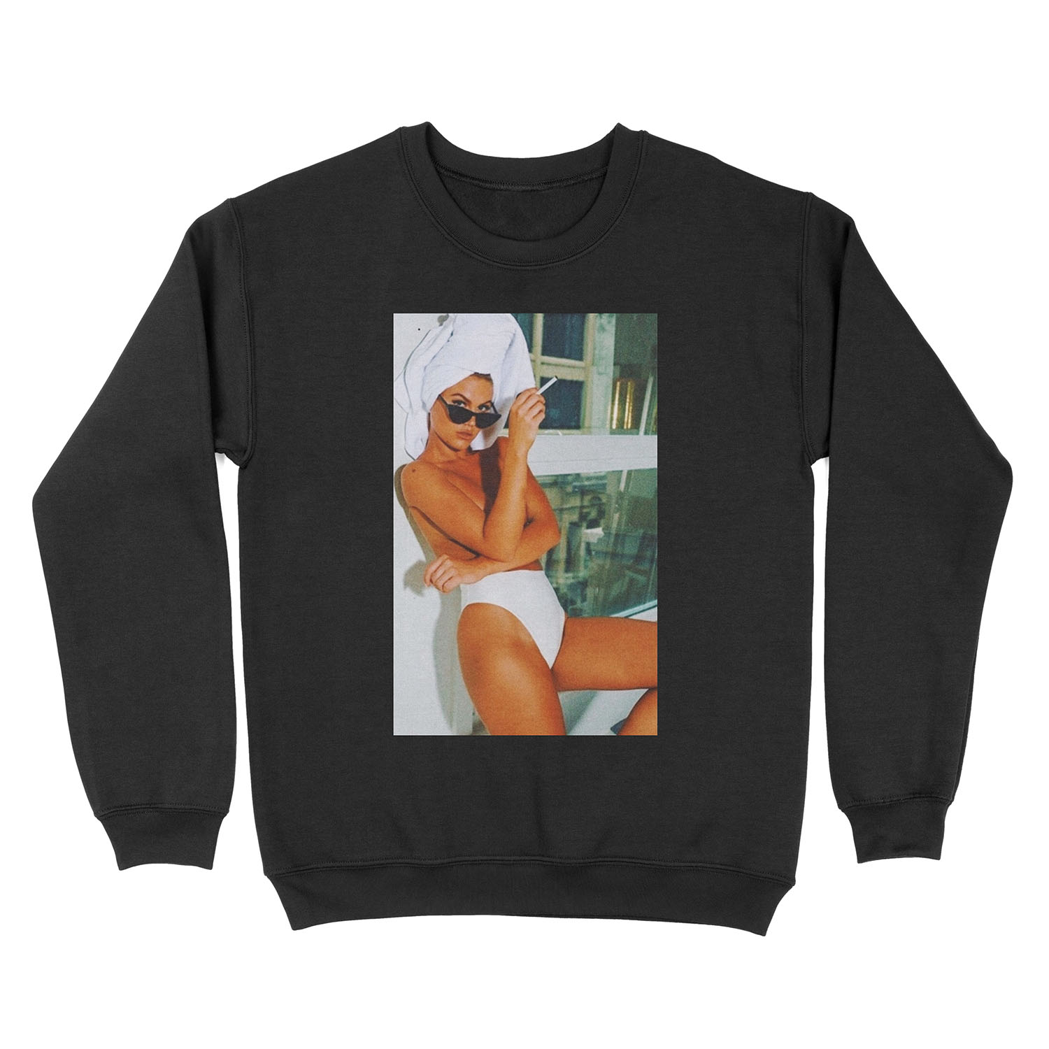 CIGARETTE BREAK Unisex Crewneck Sweatshirt