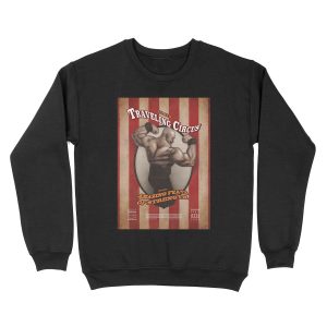 Circus Strongman Unisex Crewneck Sweatshirt