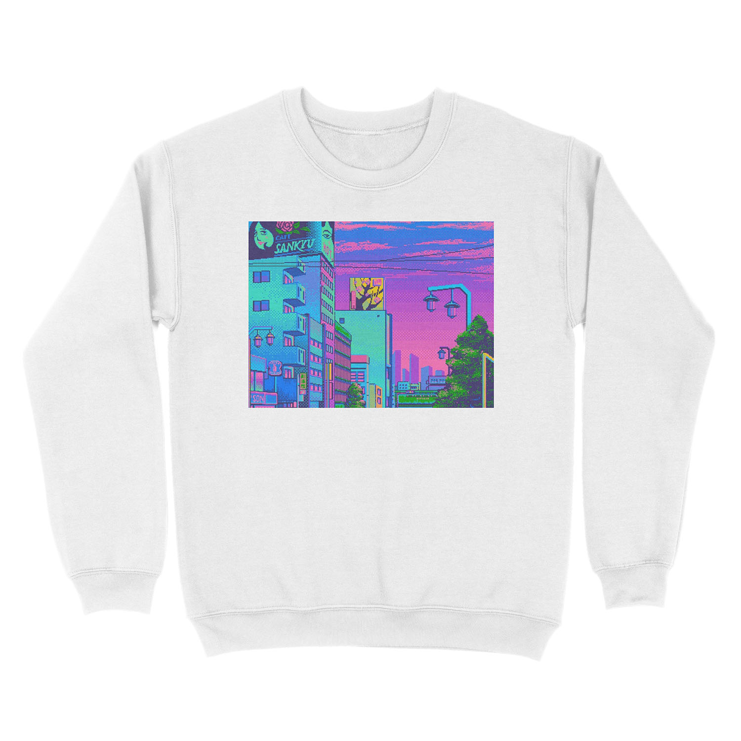 city Unisex Crewneck Sweatshirt - Image 2
