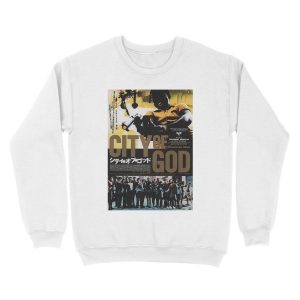Alternative view of City of God Japanese Release Unisex Crewneck Sweatshirt