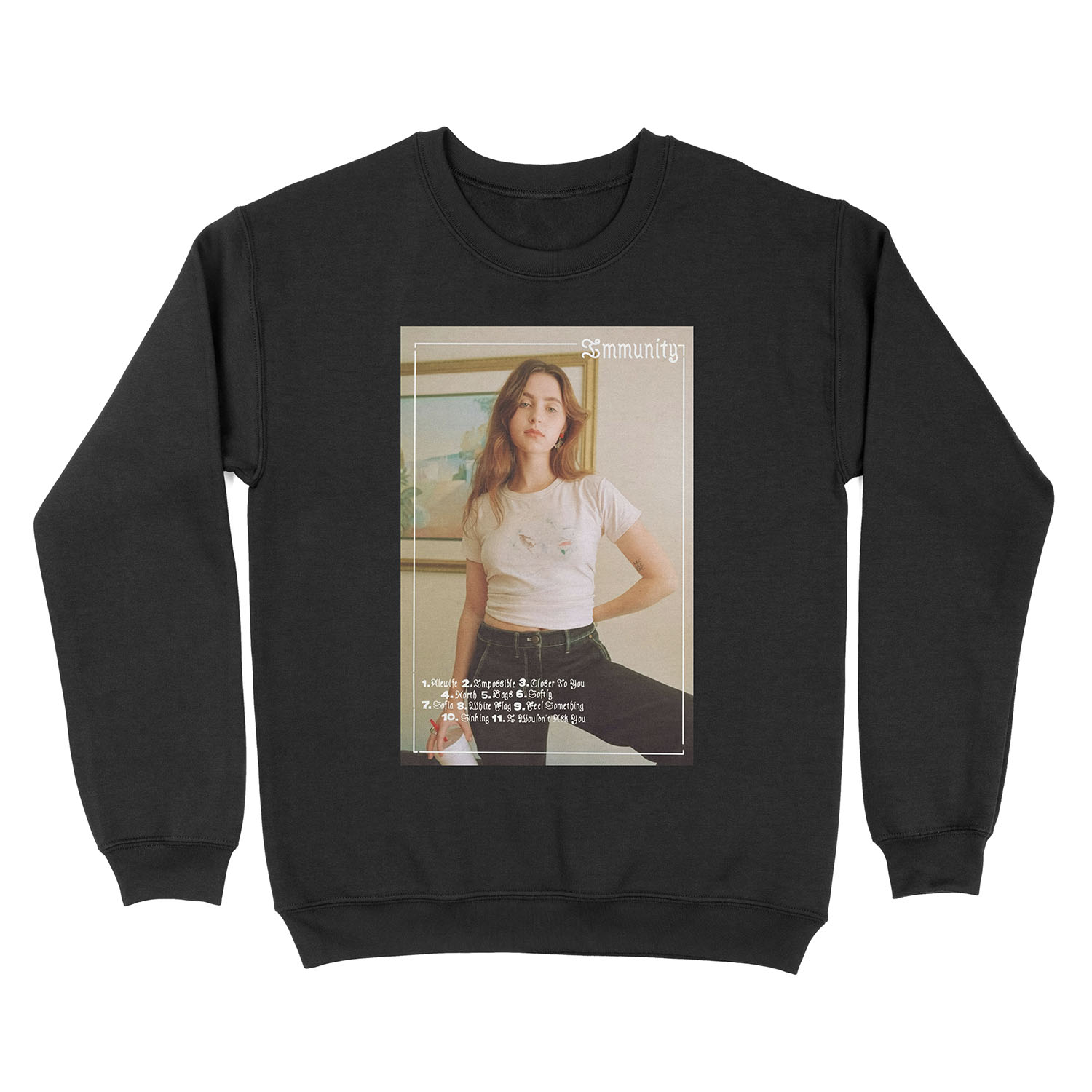 Clairo Immunity Unisex Crewneck Sweatshirt