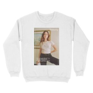 Alternative view of Clairo Immunity Unisex Crewneck Sweatshirt