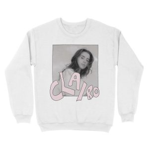 Alternative view of clairo pink Unisex Crewneck Sweatshirt