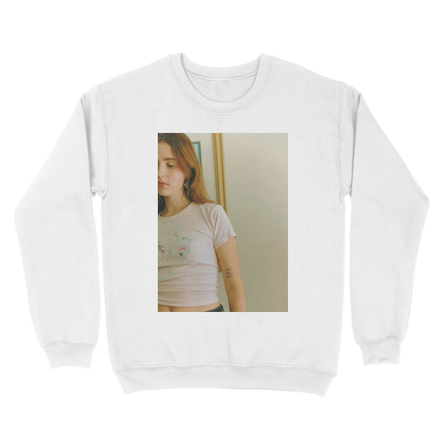 clairo xo Unisex Crewneck Sweatshirt - Image 2