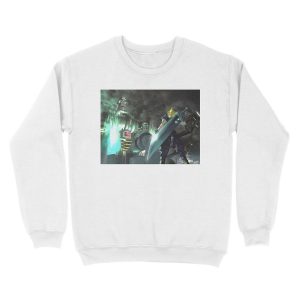 Alternative view of Cloud Strife [Disc Change] Unisex Crewneck Sweatshirt