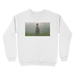 Alternative view of Cloudly Forest Unisex Crewneck Sweatshirt