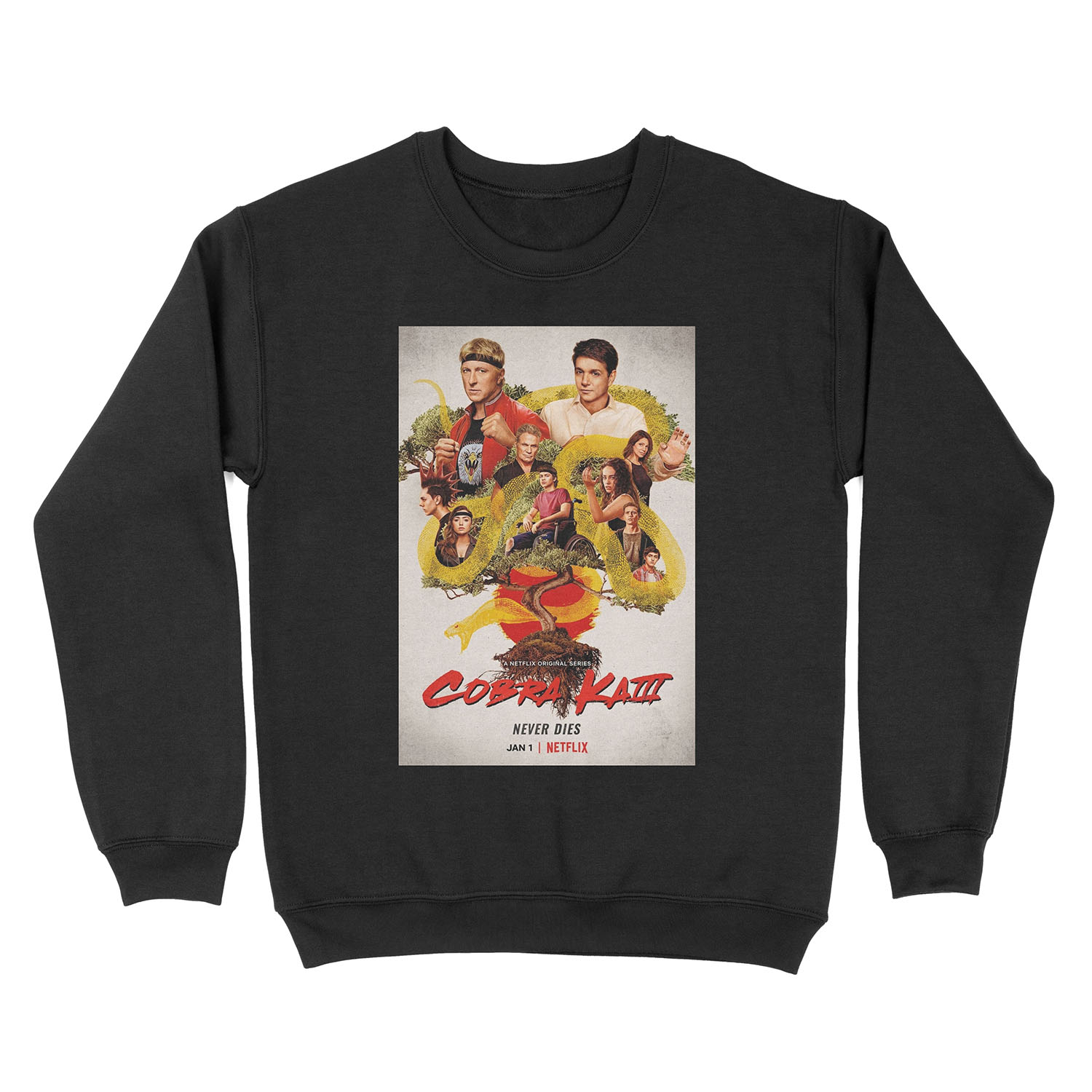 cobra kai season 3 Unisex Crewneck Sweatshirt