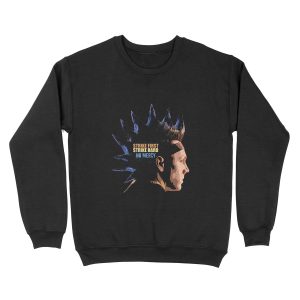 Cobra Kai - The Hawk Strike first strike hard no mercy Unisex Crewneck Sweatshirt