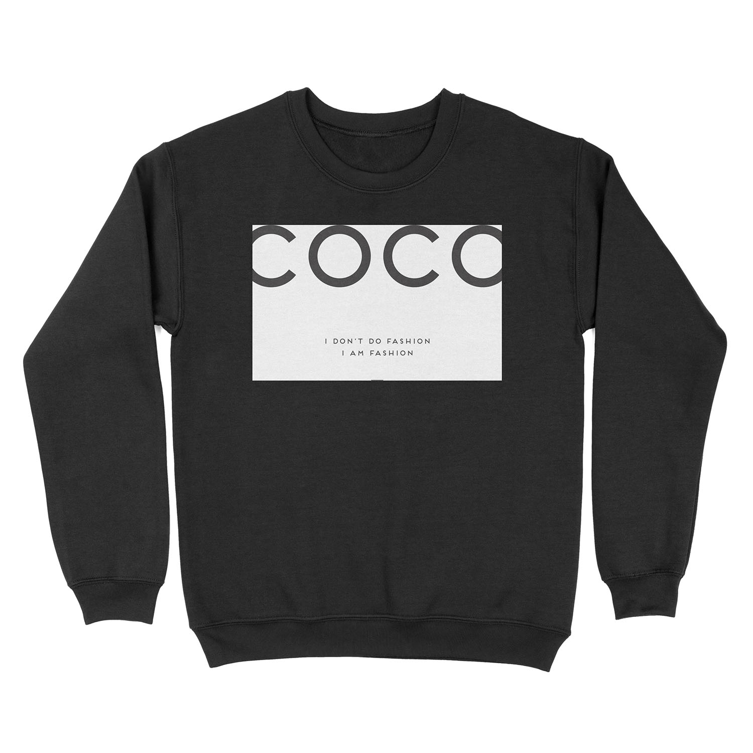 Coco Chanel Logo Crewneck Sweatshirt 