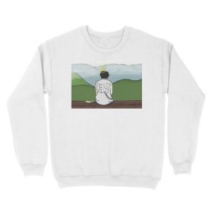 Alternative view of Cole View Unisex Crewneck Sweatshirt
