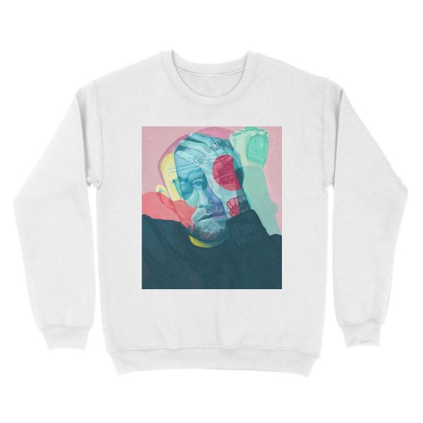 Collage Head Mac Unisex Crewneck Sweatshirt - Image 2